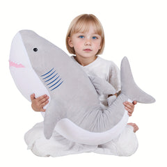 Jumbo Sea Shark Stuffed Animal - Gray Giant Plush
