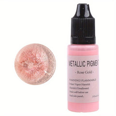 15ml Metallic Alcohol Pigment Resin Dye - Epoxy Resin Colorant 1pc