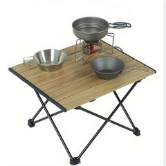 Ultralight Aluminum Folding Table for Camping Picnic BBQ