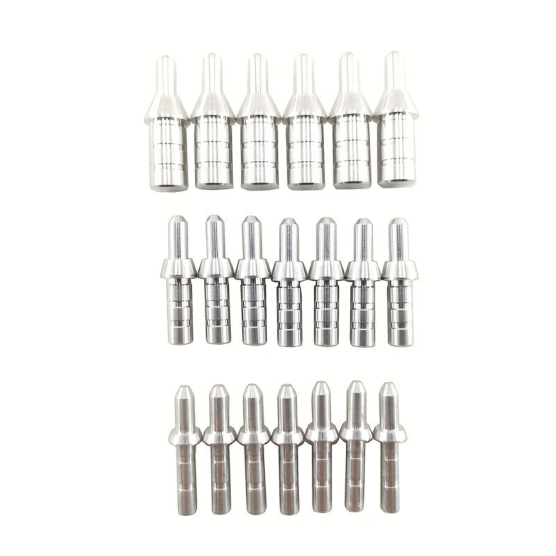 12pcs Aluminum Nock Pin for Carbon Arrow Shaft DIY Archery