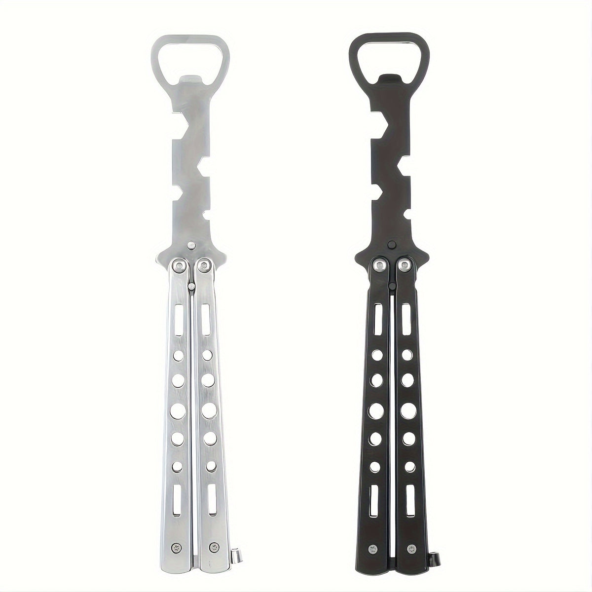 2pcs Portable Stainless Steel Bottle Opener - Bar Supplies