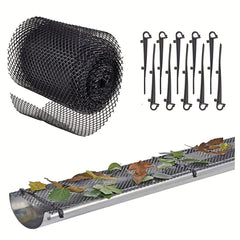 Durable Mesh Cover to Keep Leaves and Clogs Out