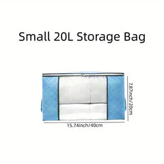 Floral Foldable Drawer Storage Bag Large Moving Bag Space Saver Organ