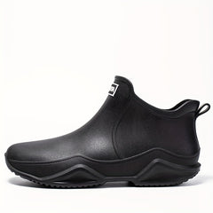 Short Tube Women's Rain Boots Waterproof Non slip Warm Fishing Work Water Boots