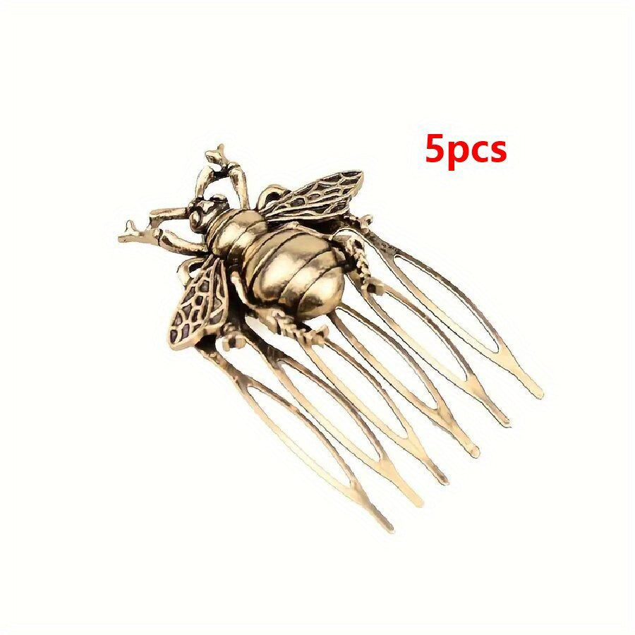 Bee Vintage Hair Clip Comb Hairpin Hair Accessories for Women Girls