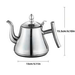 Stainless Steel Water Kettle TeaPot Thicker With Filter Hotel Tea Pot Coffee Pot