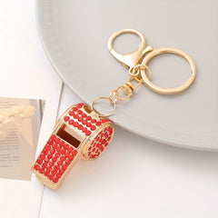 Metal Referee Whistle Luggage Pendant Outdoor Survival Emergency Whistle