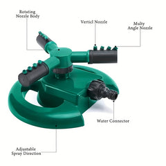 360 Degree Rotating Lawn Sprinkler Plant Irrigation System