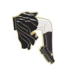 Japanese Sadako Pattern Brooch Mobile Phone Decoration Crystal Pin