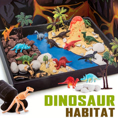 Dinosaur Playset DIY Habitat Kit Encourages Imagination & More
