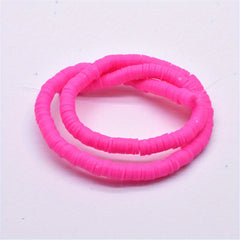 6mm Polymer Clay Rubber Spacer Beads for Jewelry Making