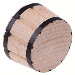 1:12 Miniature Wooden Basin Barrel Dollhouse Furniture
