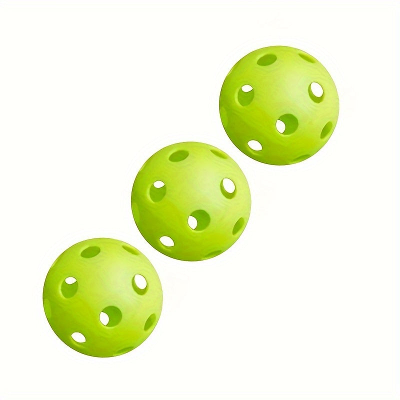 6pcs Lightweight Pickleball Balls for Family Indoor Outdoor Training