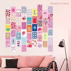 50pcs Preppy Pictures Wall Collage Kit 10 16x15 24 Cm Preppy Room Decor