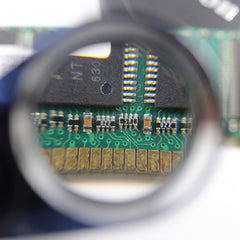 40X Portable Jewelry Loupe Magnifier LED UV Light Lamp