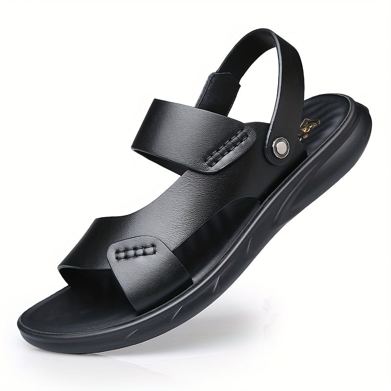 Men's Outdoor Slingback Sandals Non Slip Hiking Beach Shoes