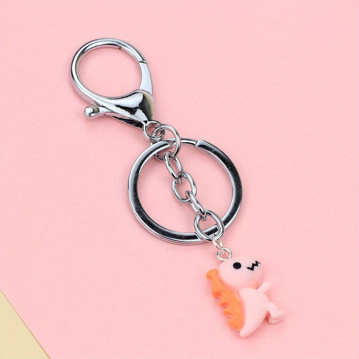 Cute Dinosaur Keychain for Kids and Adults