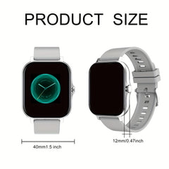 Smart Watch Count Calories Monitor Sleep Connect Android iOS