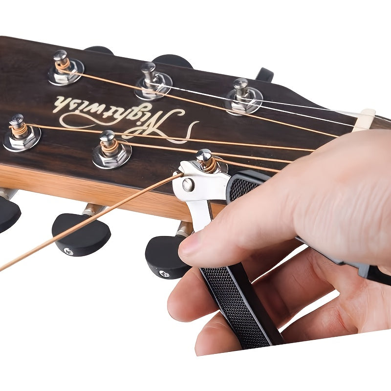 3-in-1 Guitar String Tool: Clipper, Crimper, Puller