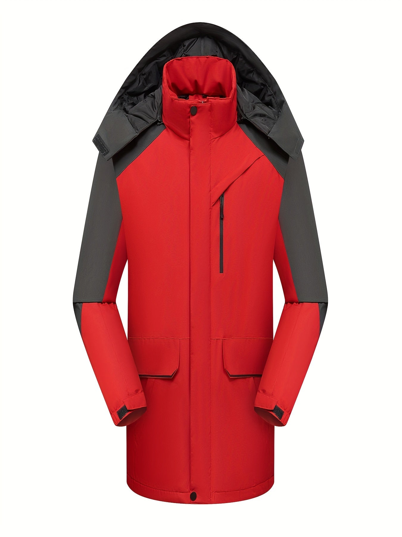 Block Hooded Ski Jacket Waterproof Women's Activewear