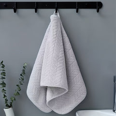 Soft Hand Towel Plain Design Absorbent for Home Bathroom