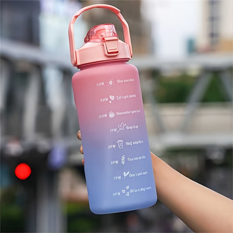 Sports Water Bottle Large Capacity Lightweight Drinking Cup With Scale