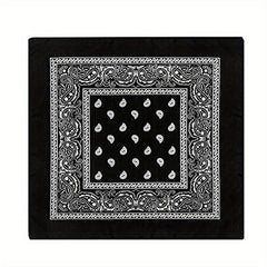 55 Square Paisley Print Scarf Bandana Headband Wrap