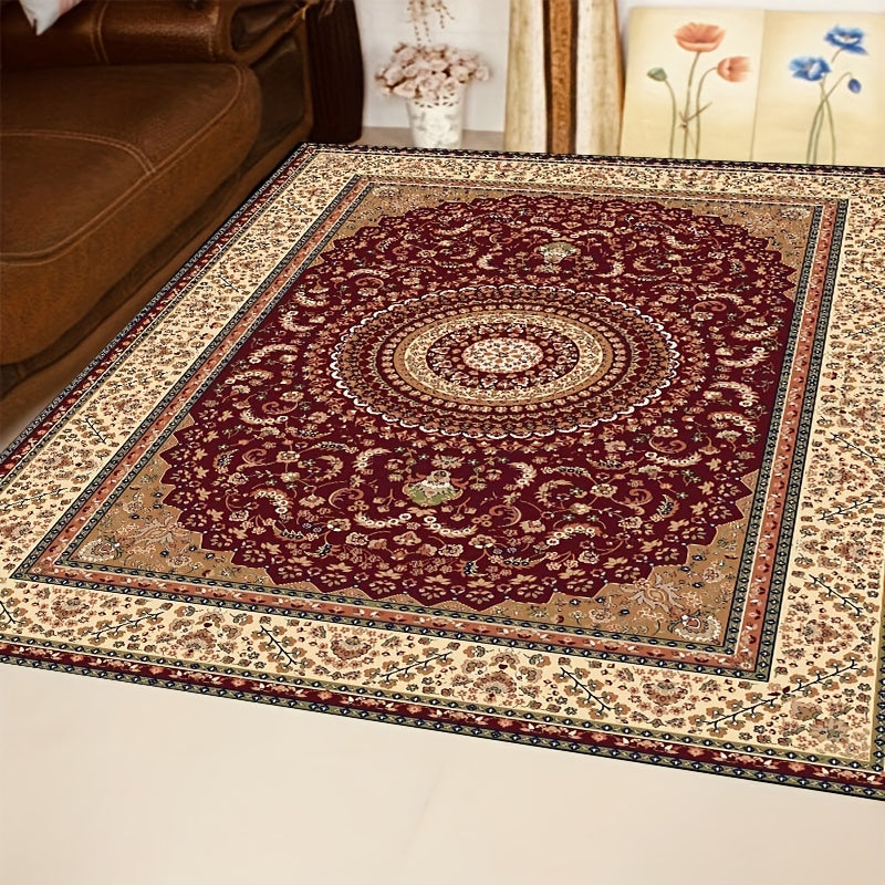 Boho Faux Sheepskin Kitchen Rug Soft Anti Fatigue Mat