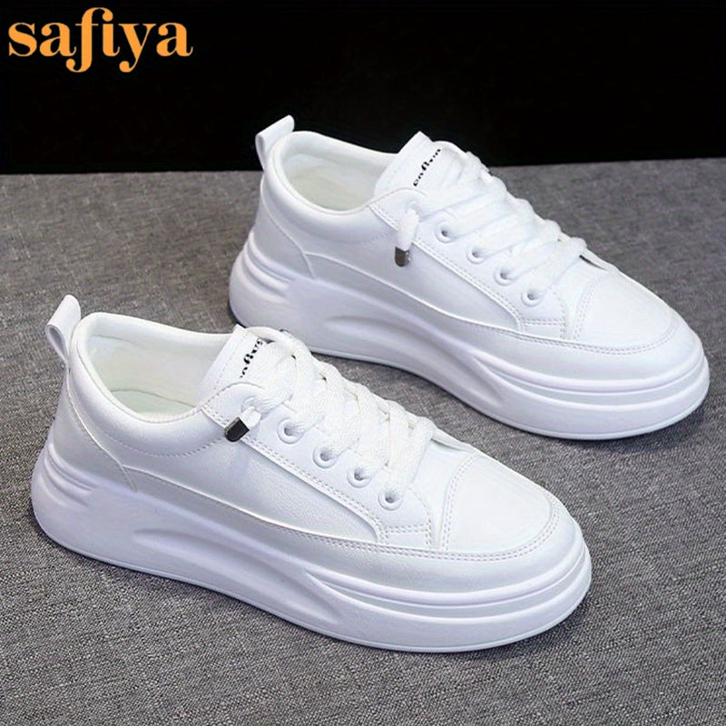 Women's Low Athletic Skate Shoes Lightweight Non-slip Sneakers