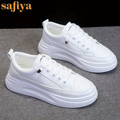 Women's Low Athletic Skate Shoes Lightweight Non-slip Sneakers