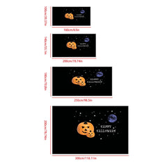 Pumpkin Pattern Carpet Halloween Gothic Floor Rug Machine Washable Anti Stains