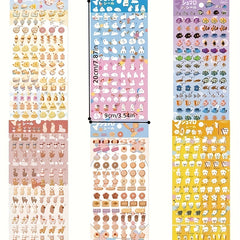 3D Little Rabbit Tropical Fish Alpaca Sticker