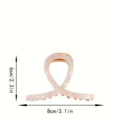 Vintage Hair Claw Cross Shape Shark Claw Ponytail Holder Hair Accessories