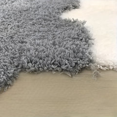 Thick Plush Shag Puzzle Floor Mat Interlocking Carpet Fluffy Area Rug
