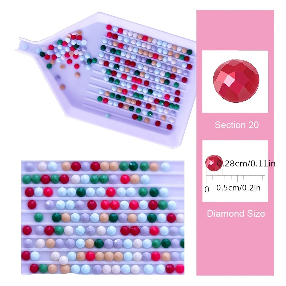 DIY 3D Diamond Painting Flower Butterfly Animal Cross Stitch Rhinestones 30x40cm
