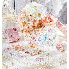 30pcs Wedding Dress Series Paper Large Size Lace Pattern Material DIY