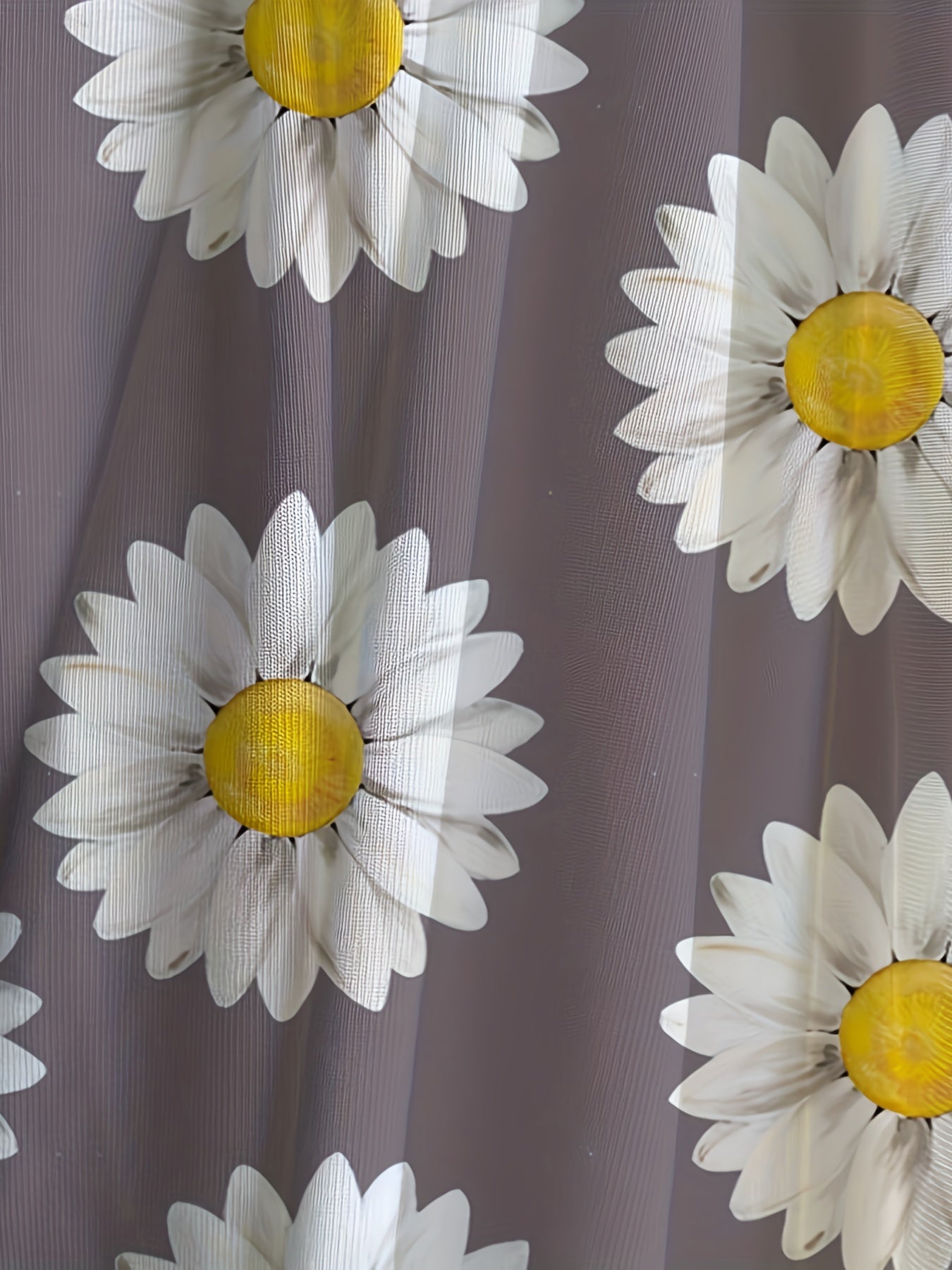  Daisy Print Slim Fit Beach Cami Dress