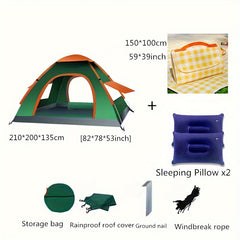 Automatic Rain Protection Tent UV Folding Camping Tent