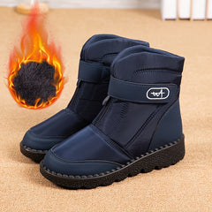 Women's Winter Snow Boots Faux Fur Lined Waterproof Mid Calf