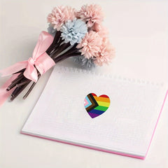 500pcs Thank You Love Stickers Holiday Decoration Gift Self adhesive Labels