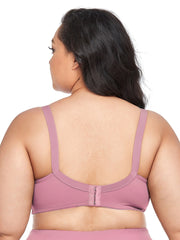  Casual Bra Women's Plus Plain Mini Bow Medium Stretch Push Up Bra