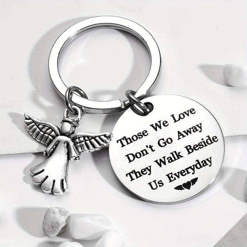 Stainless Steel Keychain for Bags Purses Backpacks - Perfect Gift