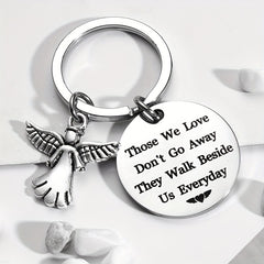 Stainless Steel Keychain for Bags Purses Backpacks - Perfect Gift
