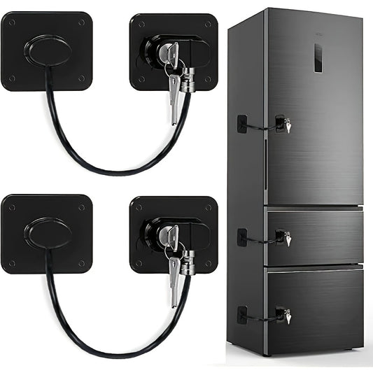 Refrigerator Lock for Kitchen Refrigerators Cabinets & Drawers Closets Windows