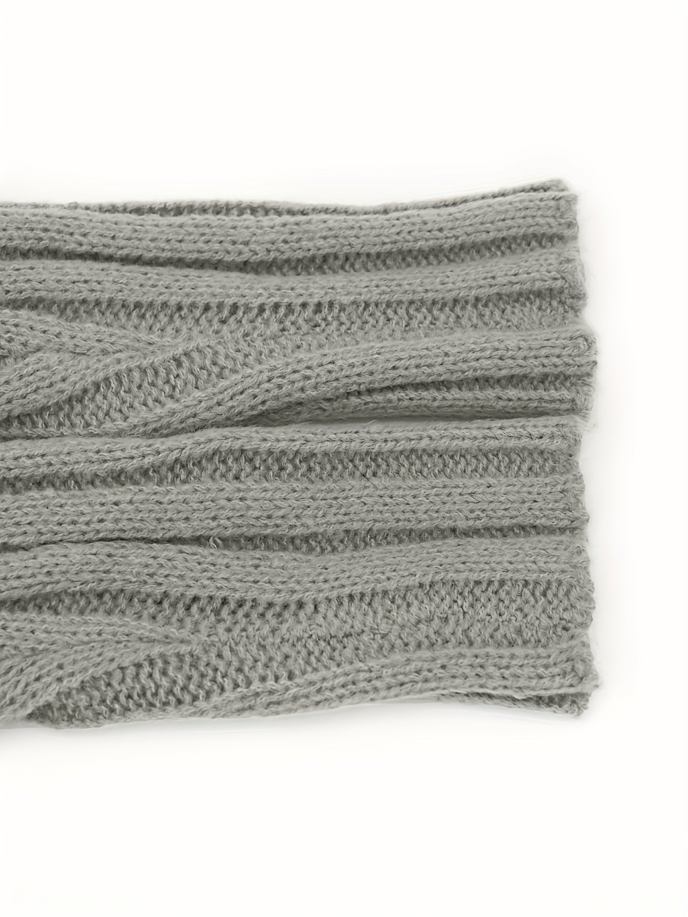 Men's Turtle Neck Cable Knit Sweater