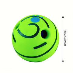 Interactive Dog Toy Wobble Wag Giggle Ball LED Lights Fun Sounds