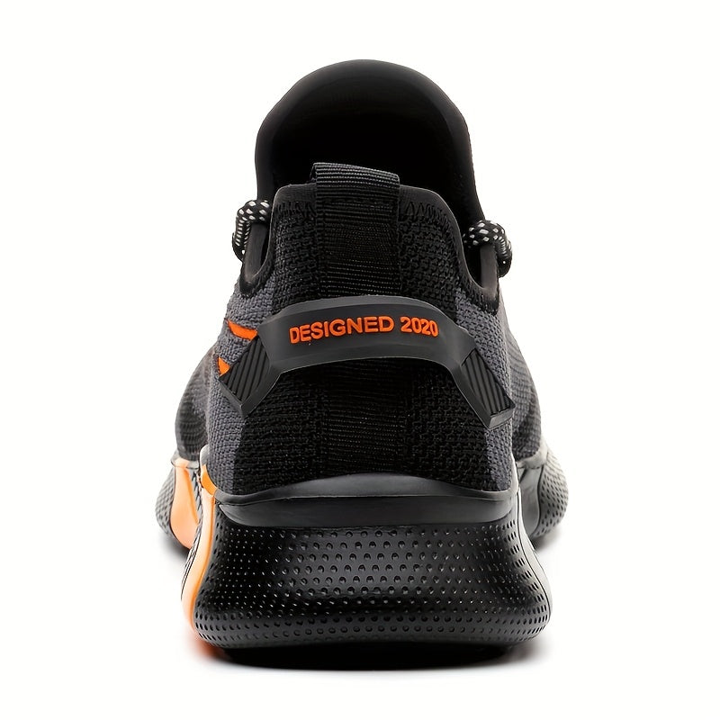 Unisex Steel Toe Work Safety Shoes Non Slip Breathable Sneakers