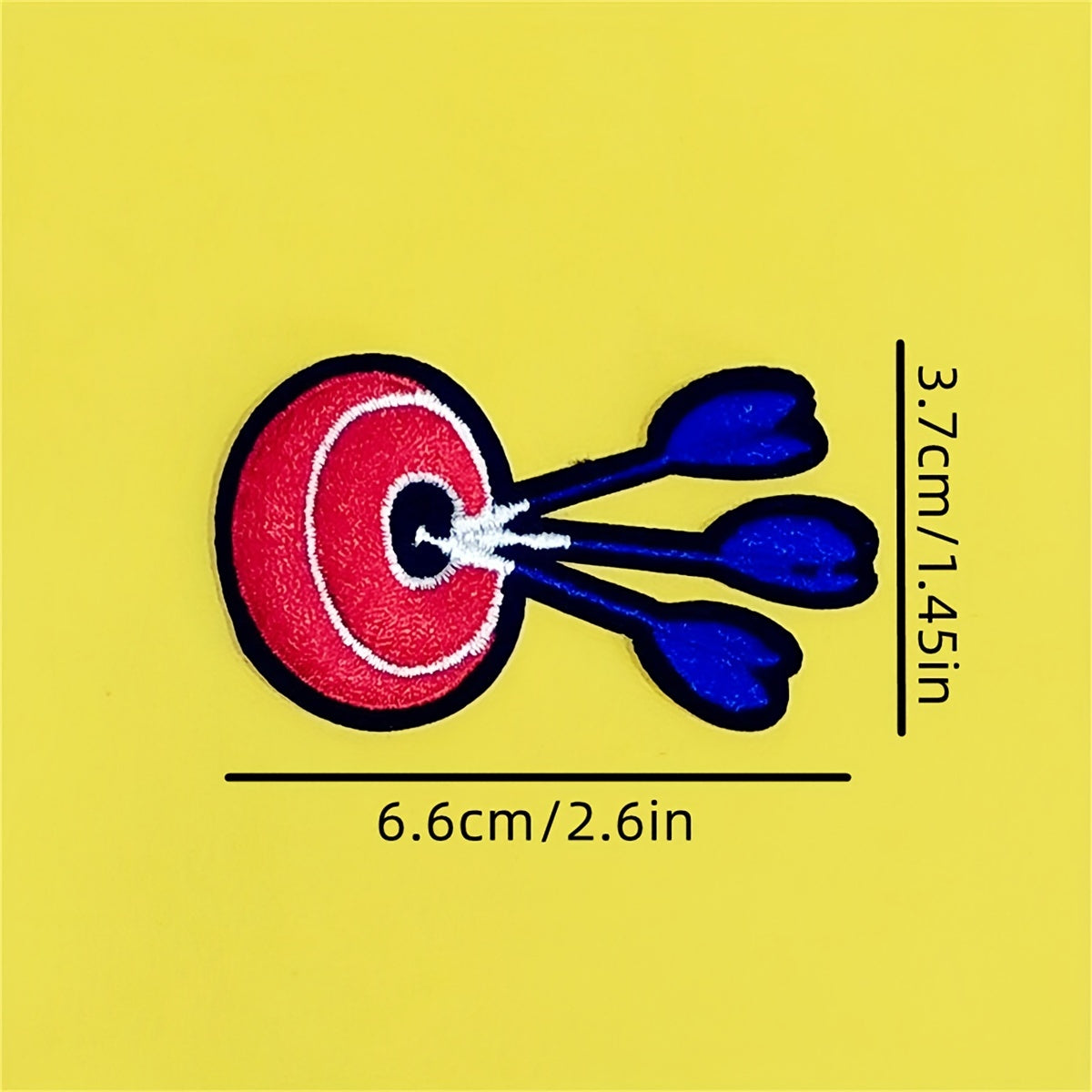 7 Pcs Cartoon Embroidery Patches For Men - Iron/Sew On Backing - Small Size