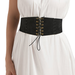 Elastic Corset Belt Wide Waist Belt For Women Girls