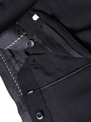Men's Slim Business Suit One Button Formal Suit With Pants